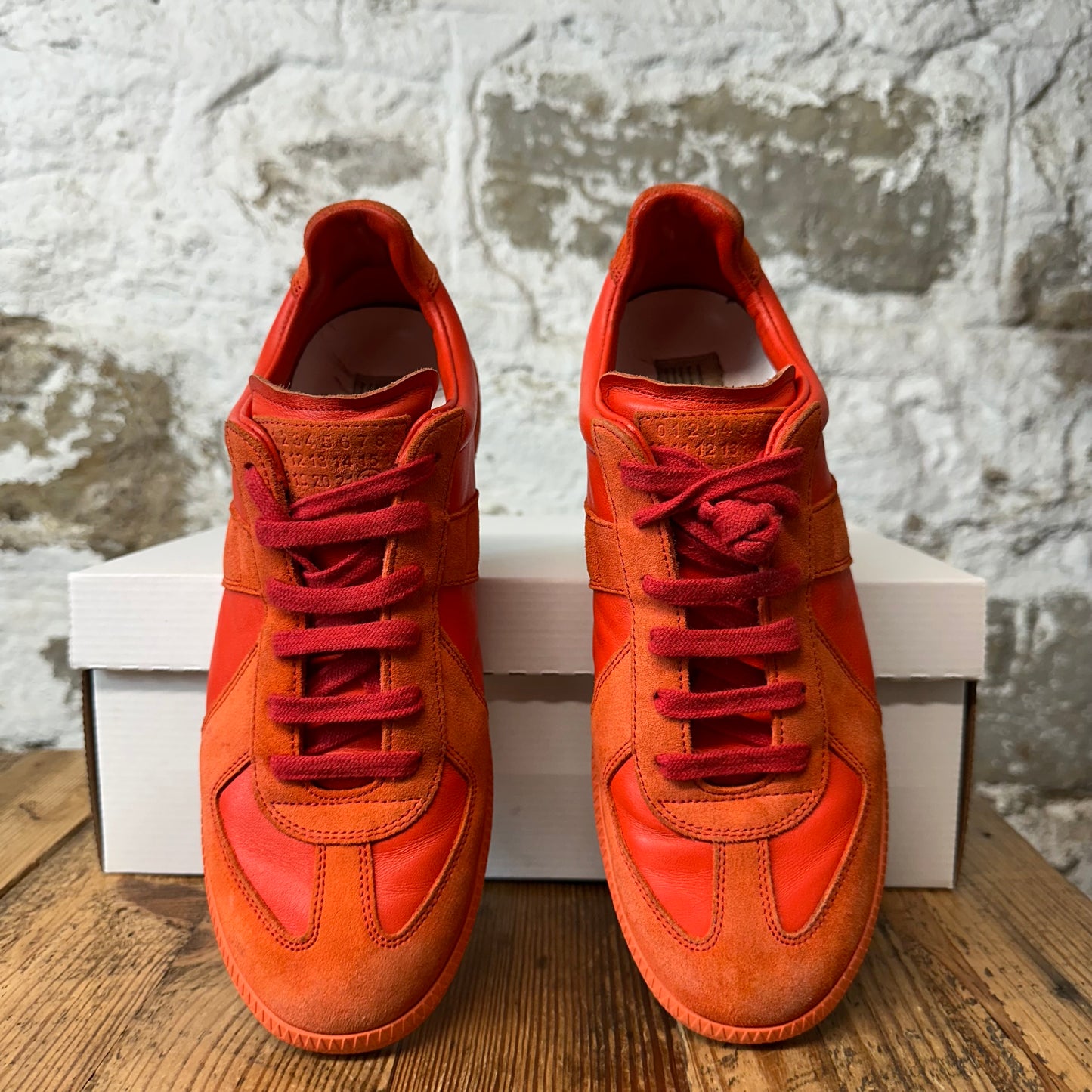 Maison Margiela Replica Orange Sneaker Sz 7 (40)