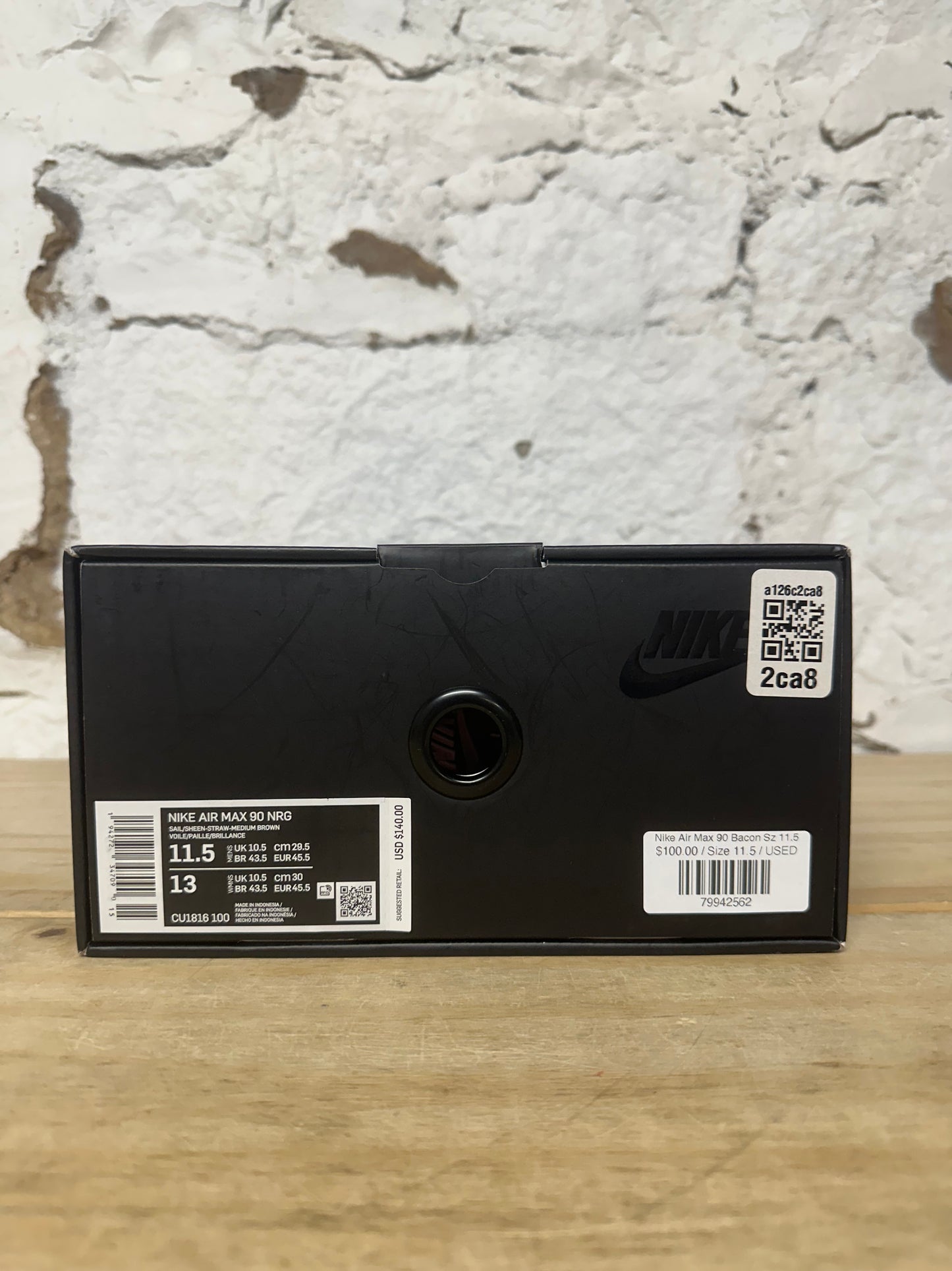 Nike Air Max 90 Bacon Sz 11.5