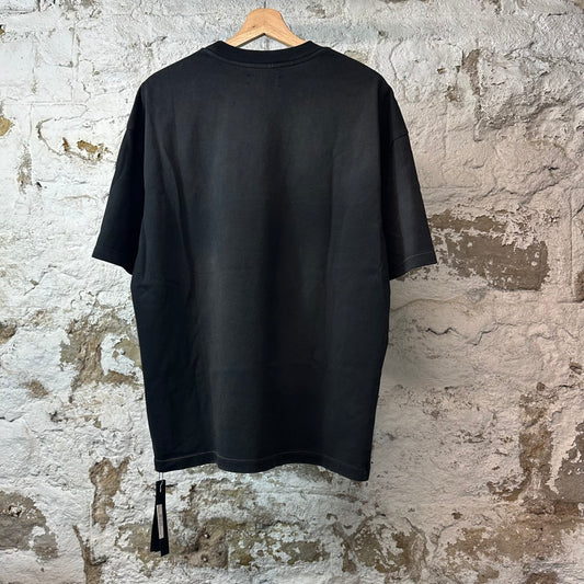 Amiri Pegasus T-Shirt Washed Black Sz S DS