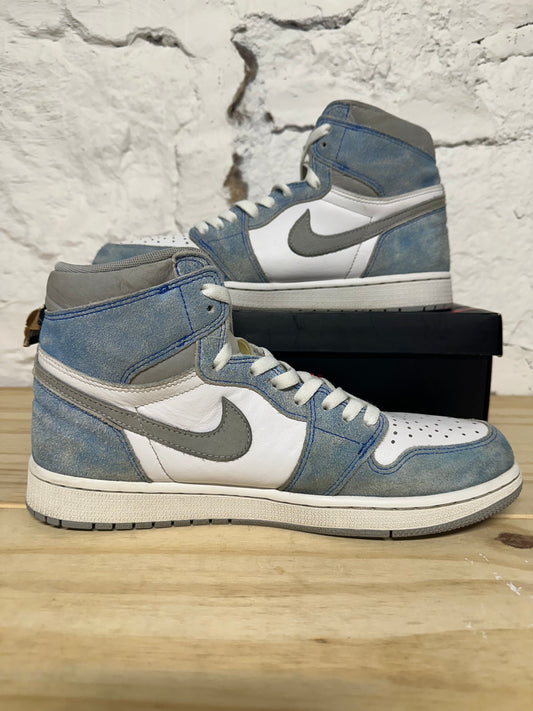 Air Jordan 1 High Hyper Royal Smoke Grey Sz 9.5