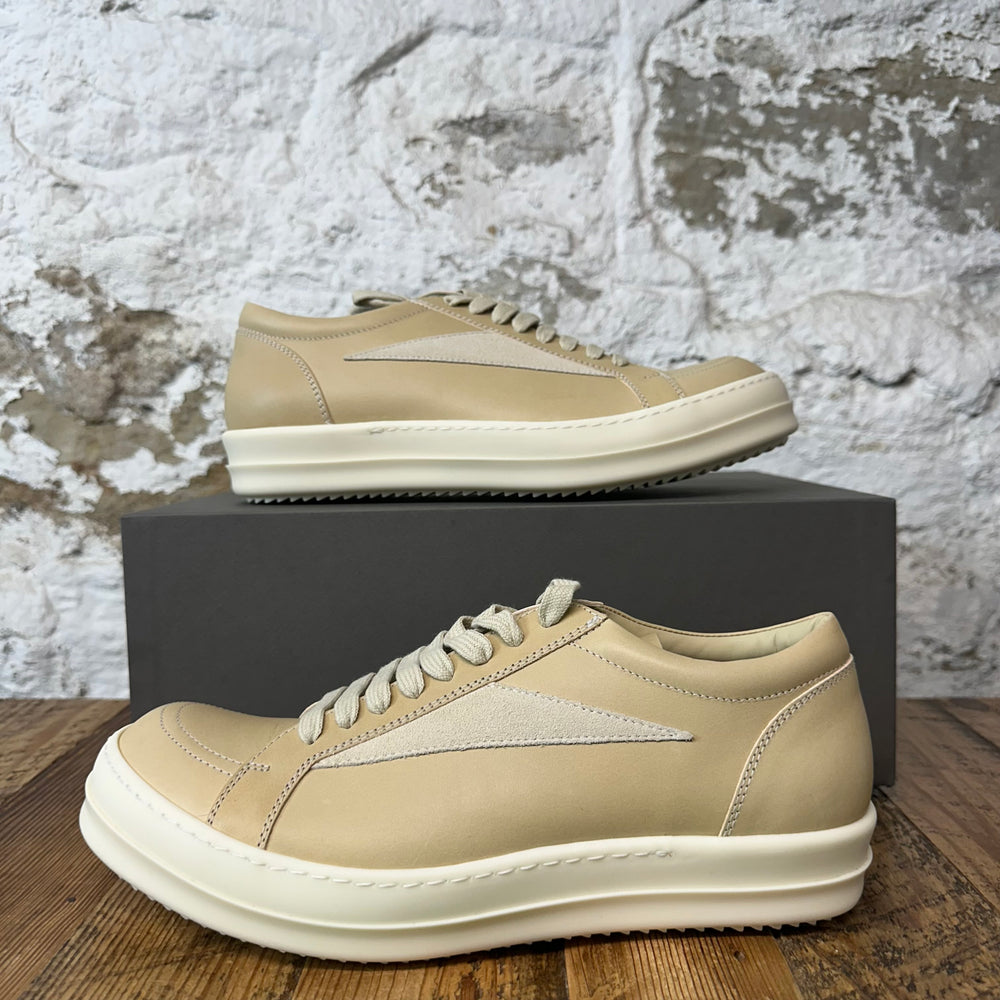 Rick Owens Parchment Milk Vintage Sneaker DS