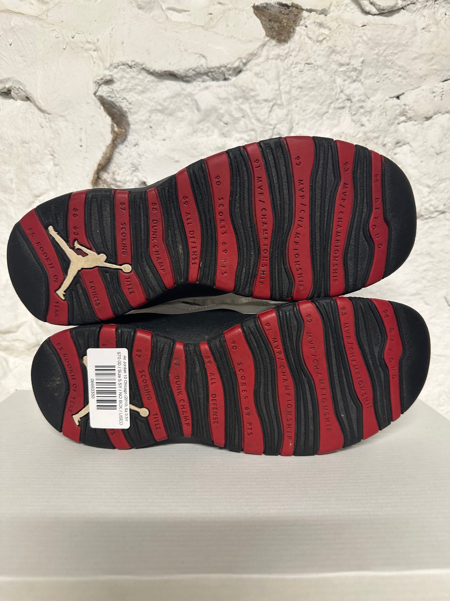 Air Jordan 10 Chicago (2010) Sz 5.5Y