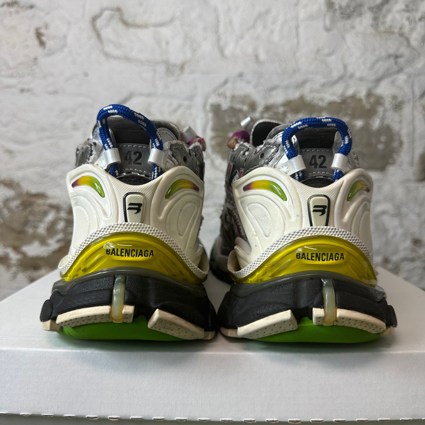 Balenciaga Runner Multicolor White Sneaker Sz 9 (42)