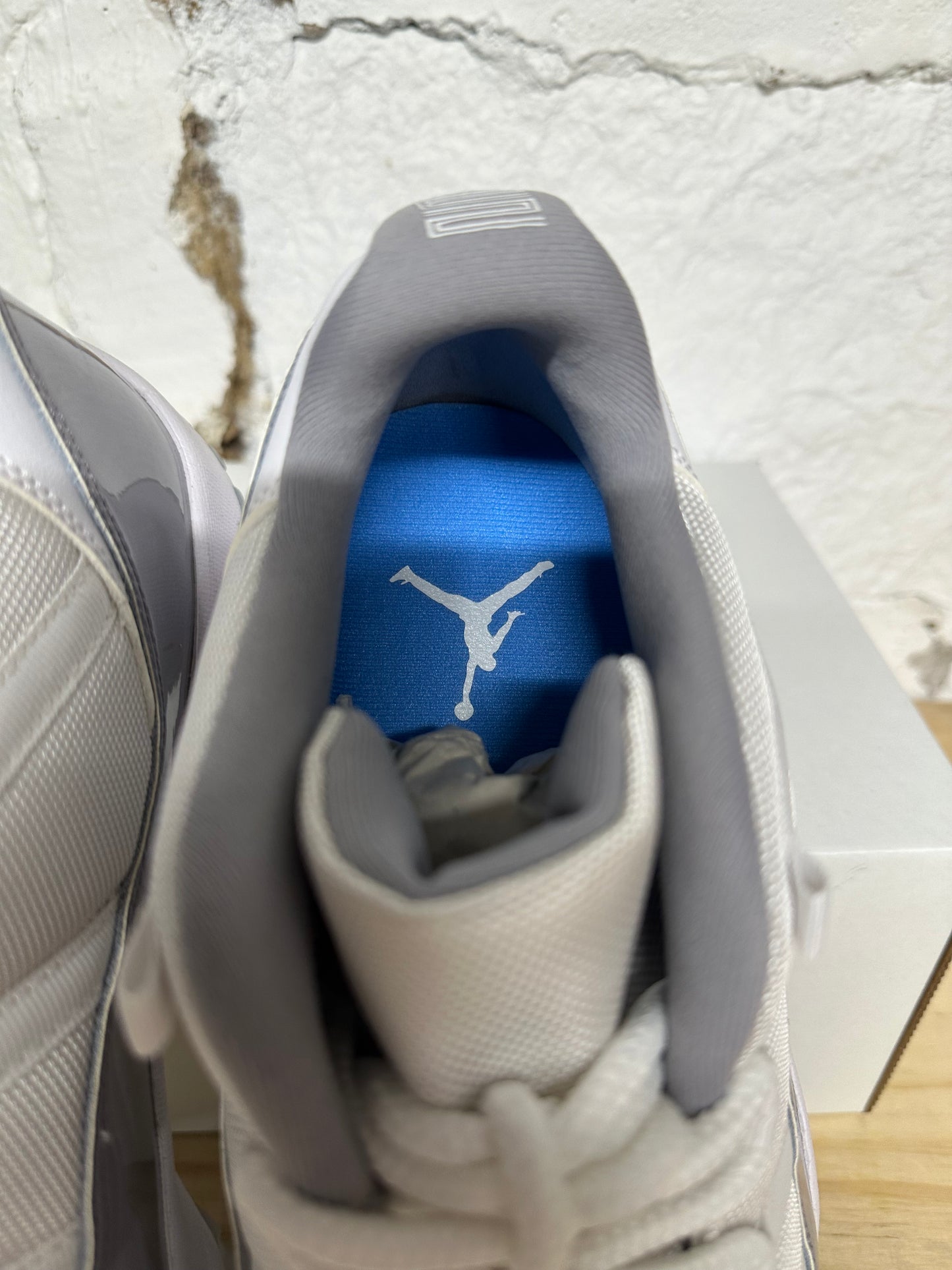 Air Jordan 11 Low Cement Grey Sz 14 DS