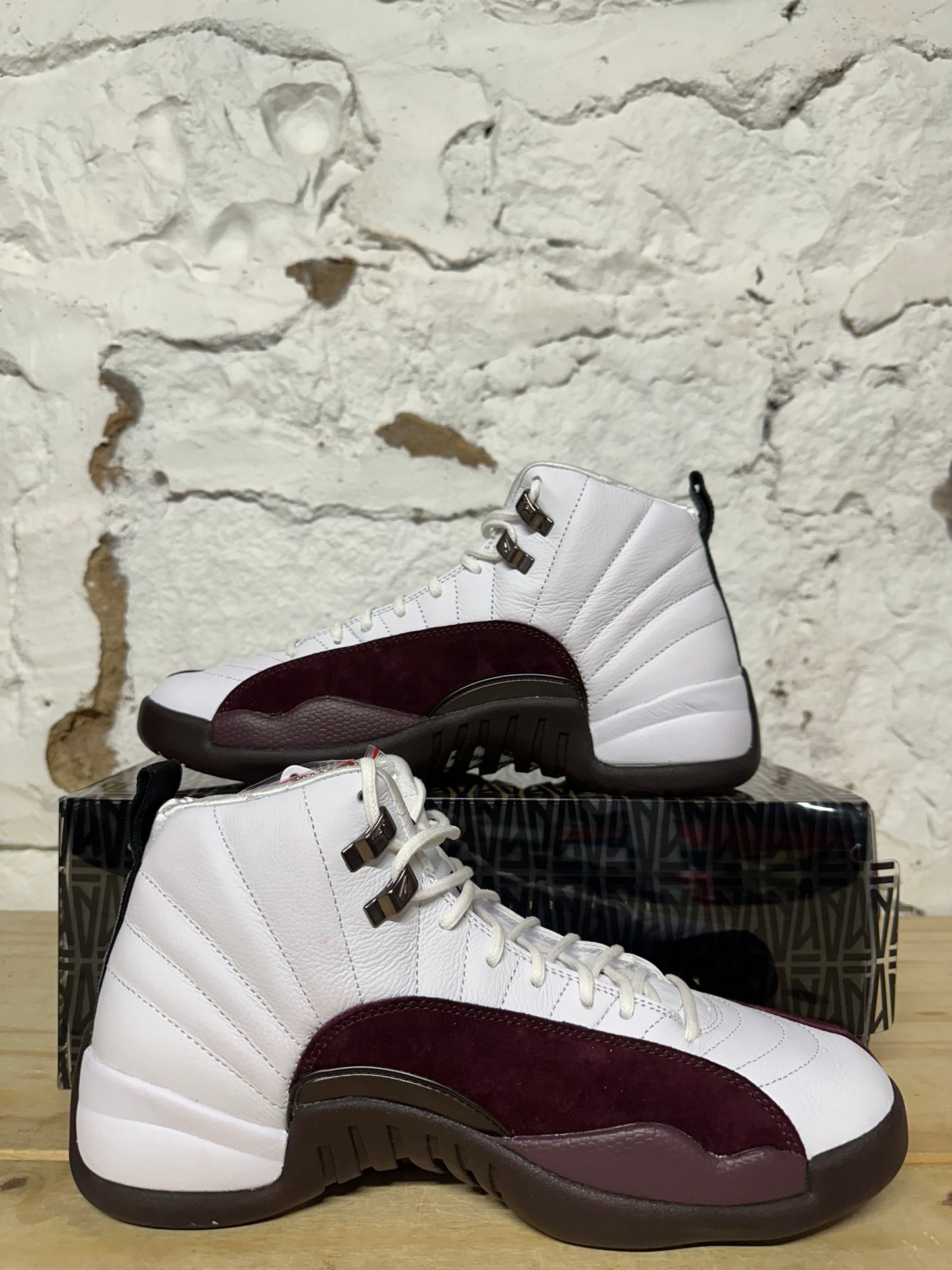 Air Jordan 12 A Ma Maniere White Sz 8.5 (10W) DS