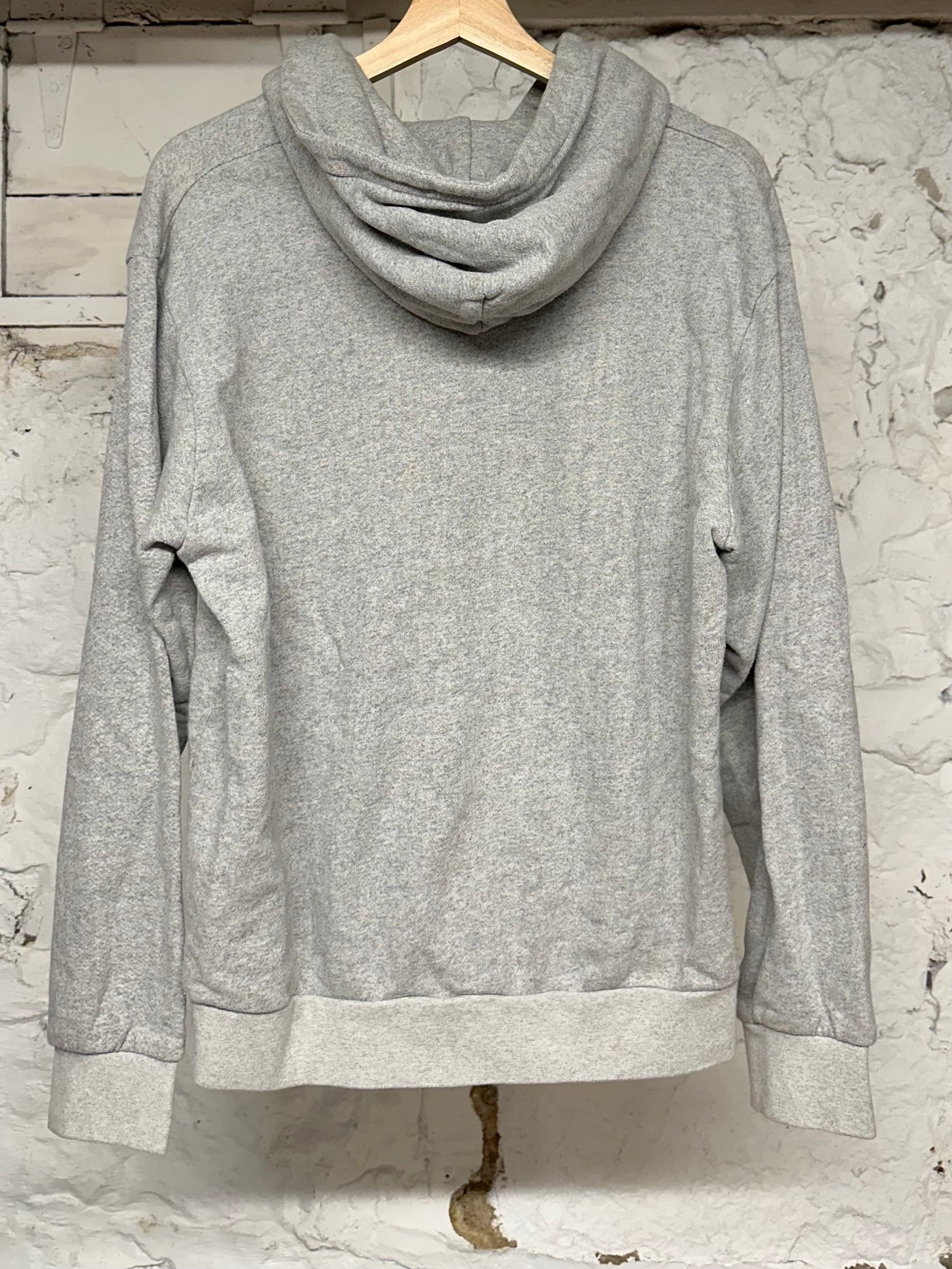 Denim Tears Virginia White Spellout Hoodie Grey Sz M