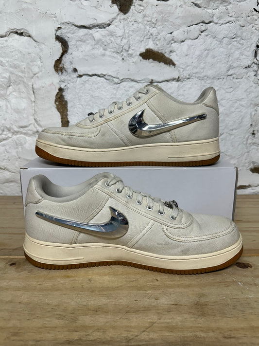 Nike Air Force 1 Low Travis Scott Sail Sz 13