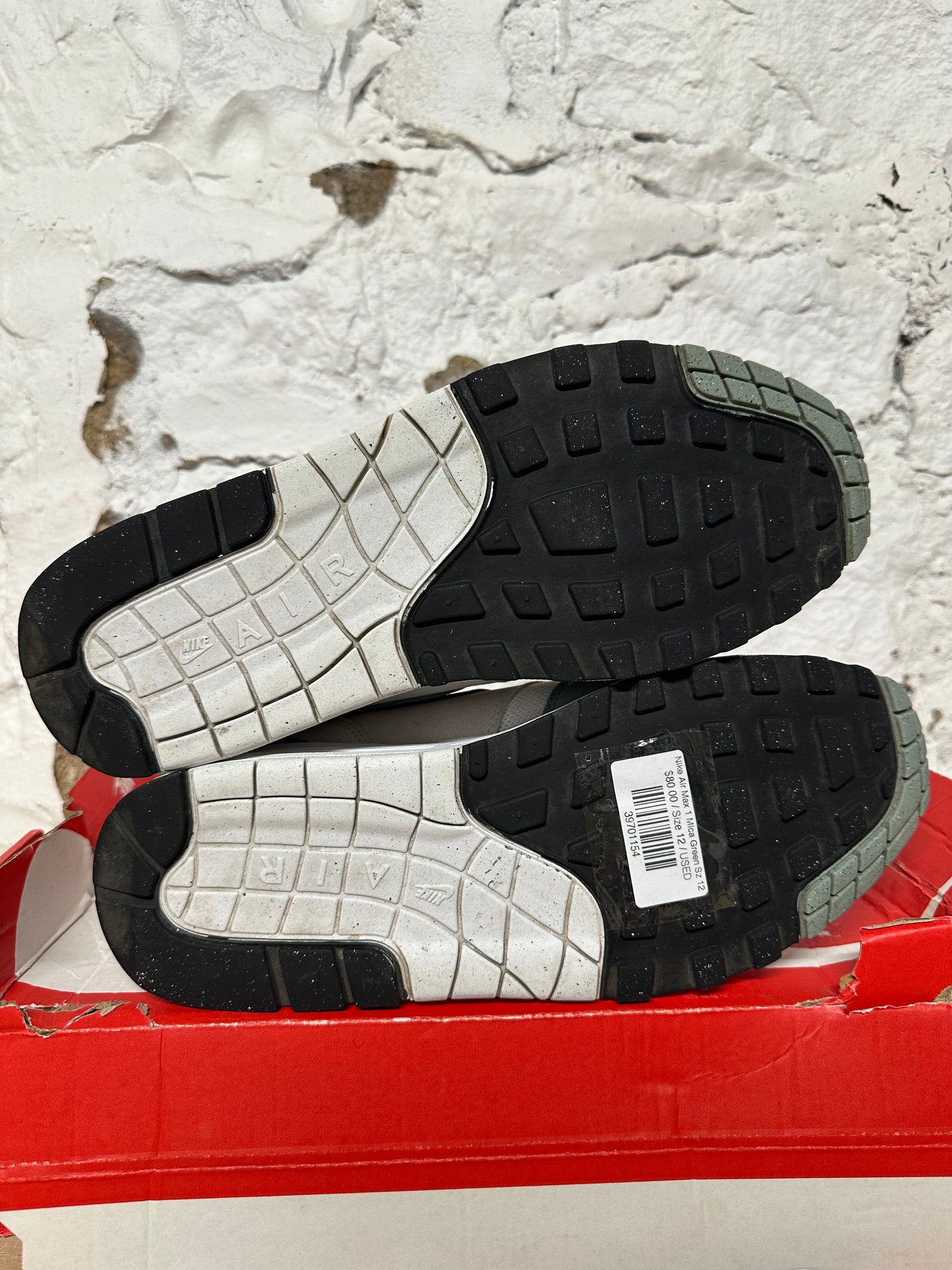 Nike Air Max 1 Mica Green Sz 12