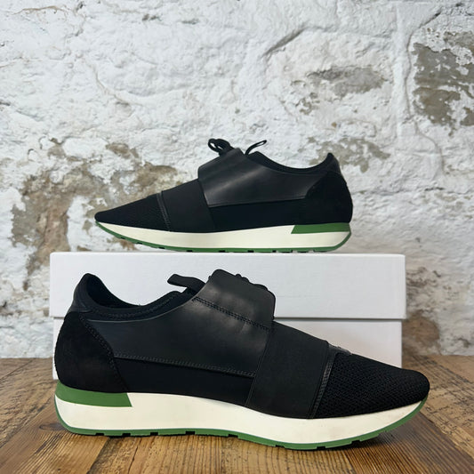 Balenciaga Black White Green Crossection Sneaker Sz 10 (43)