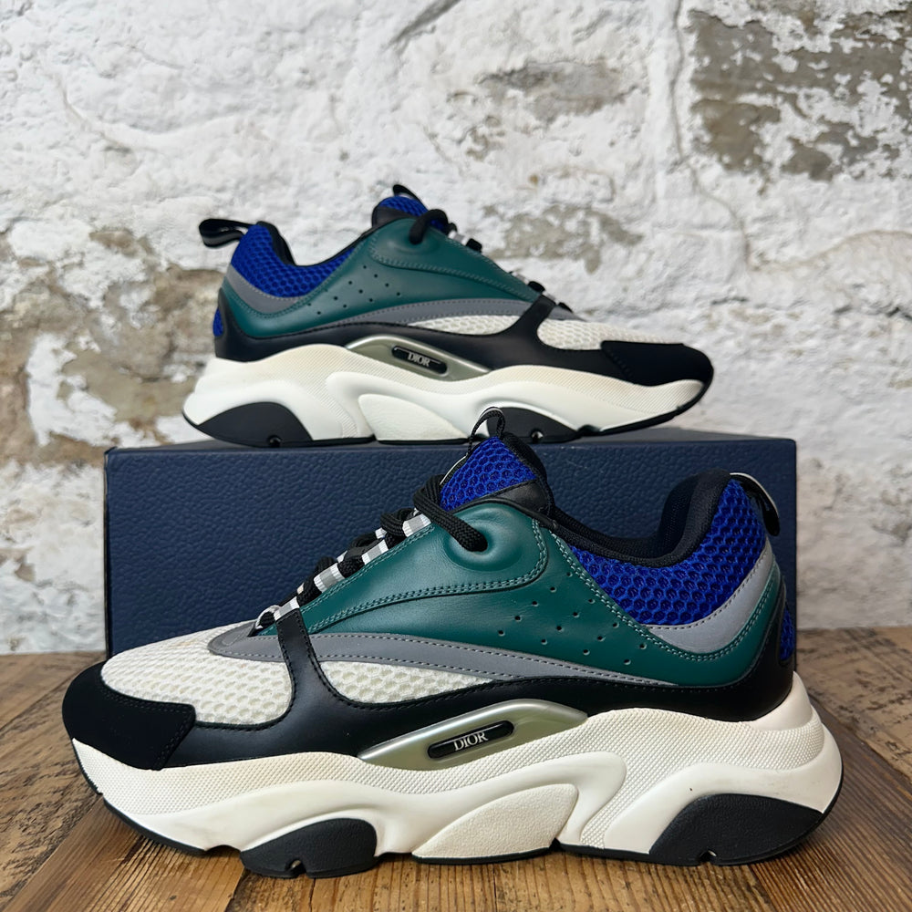 Dior B22 Green White Black Sneaker Sz 9 (42)