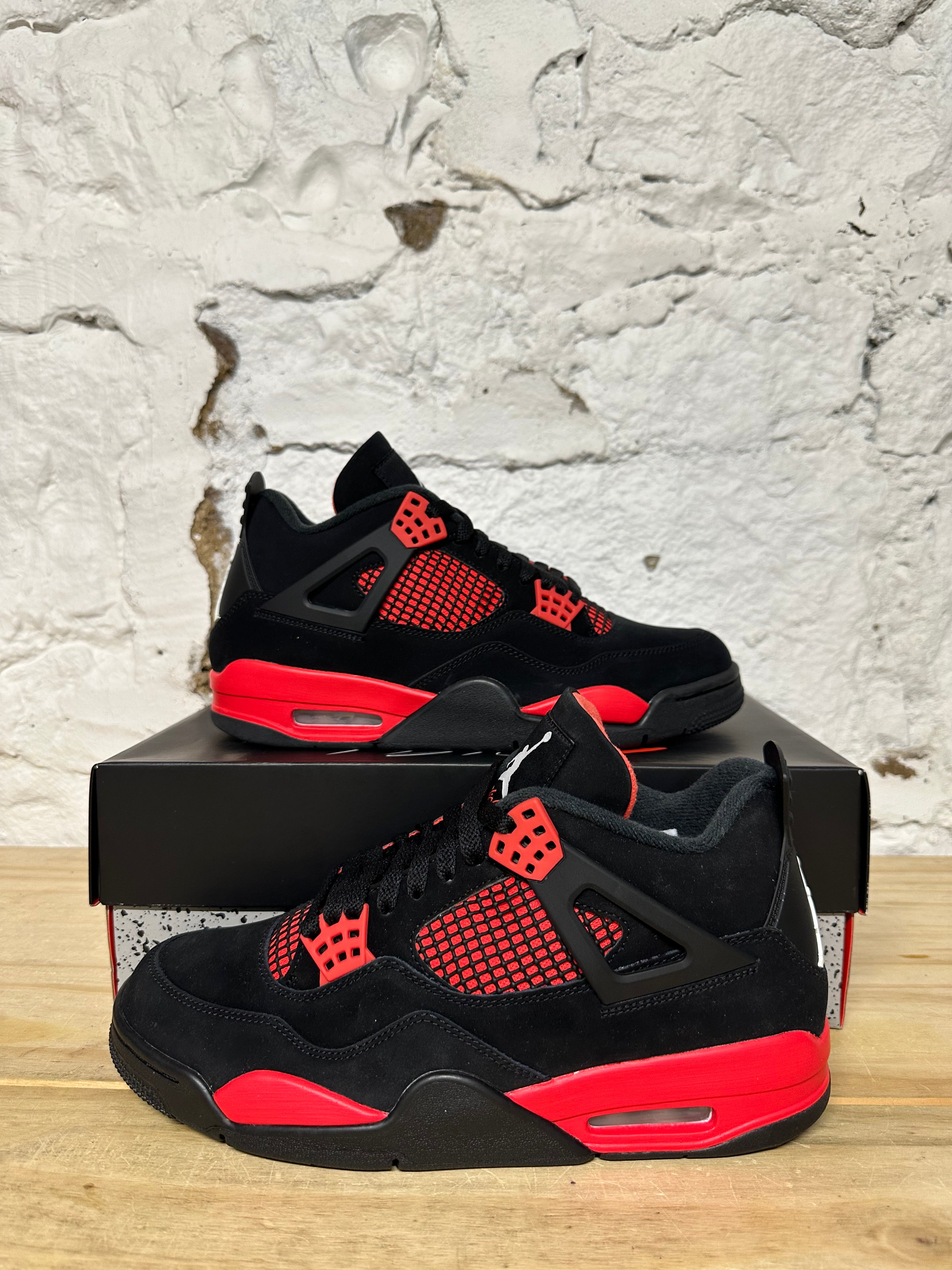 Air Jordan 4 Red Thunder Sz 9 DS