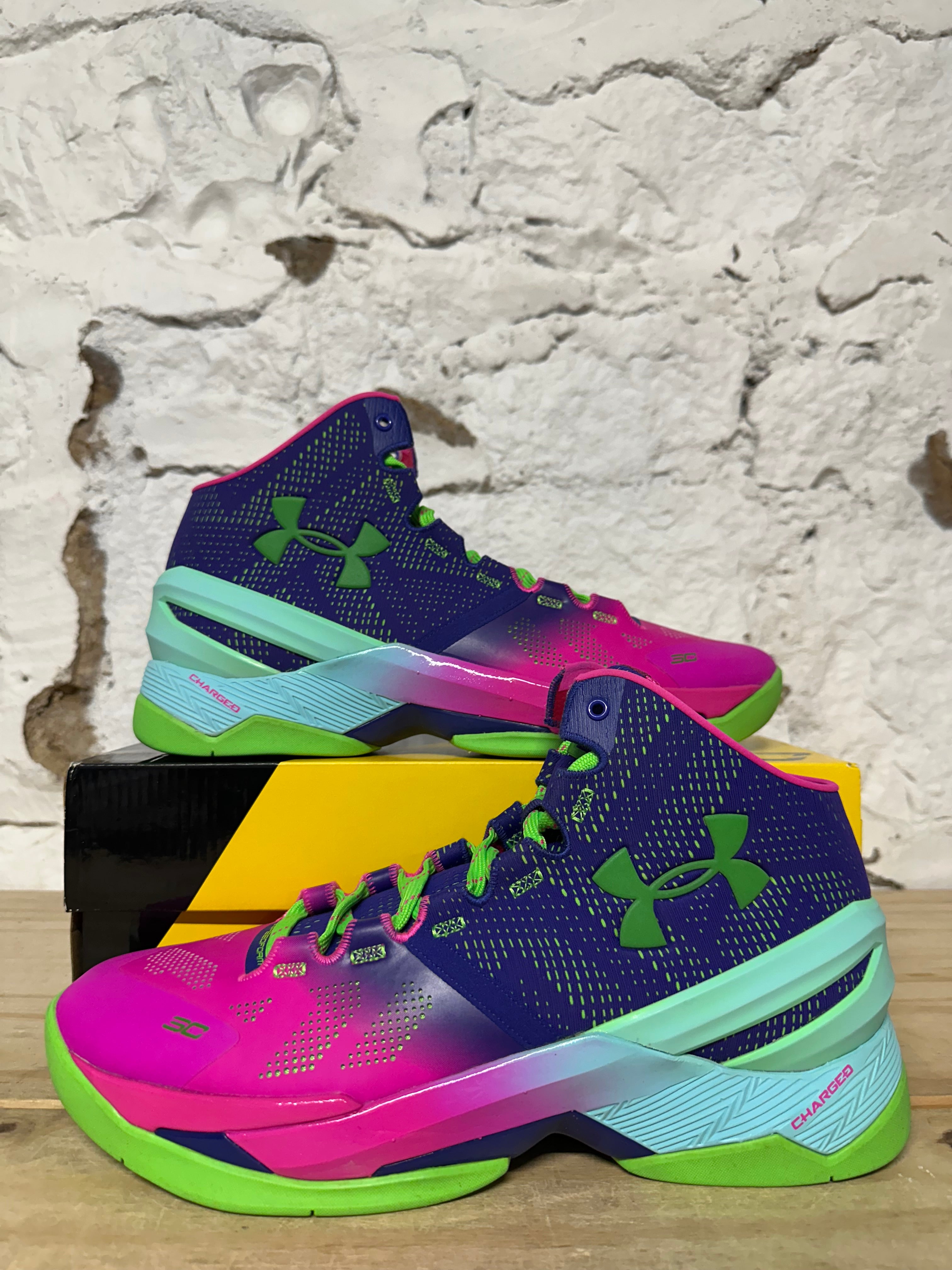 Under Armour Curry 2 Northern Lights Sz 10.5 DS