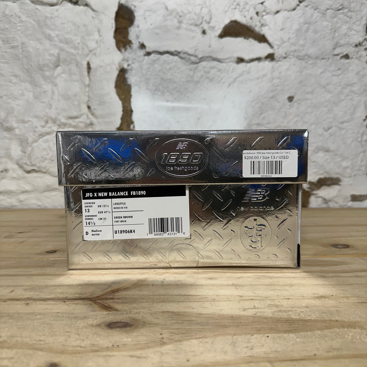 New Balance 1890 Joe Freshgoods Cut The Check Sz 13
