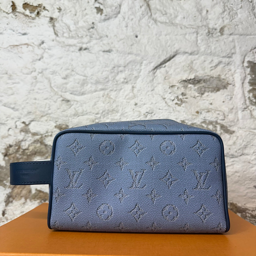 Louis Vuitton Locker Dopp Kit Toiletry Bag W/ Box DS