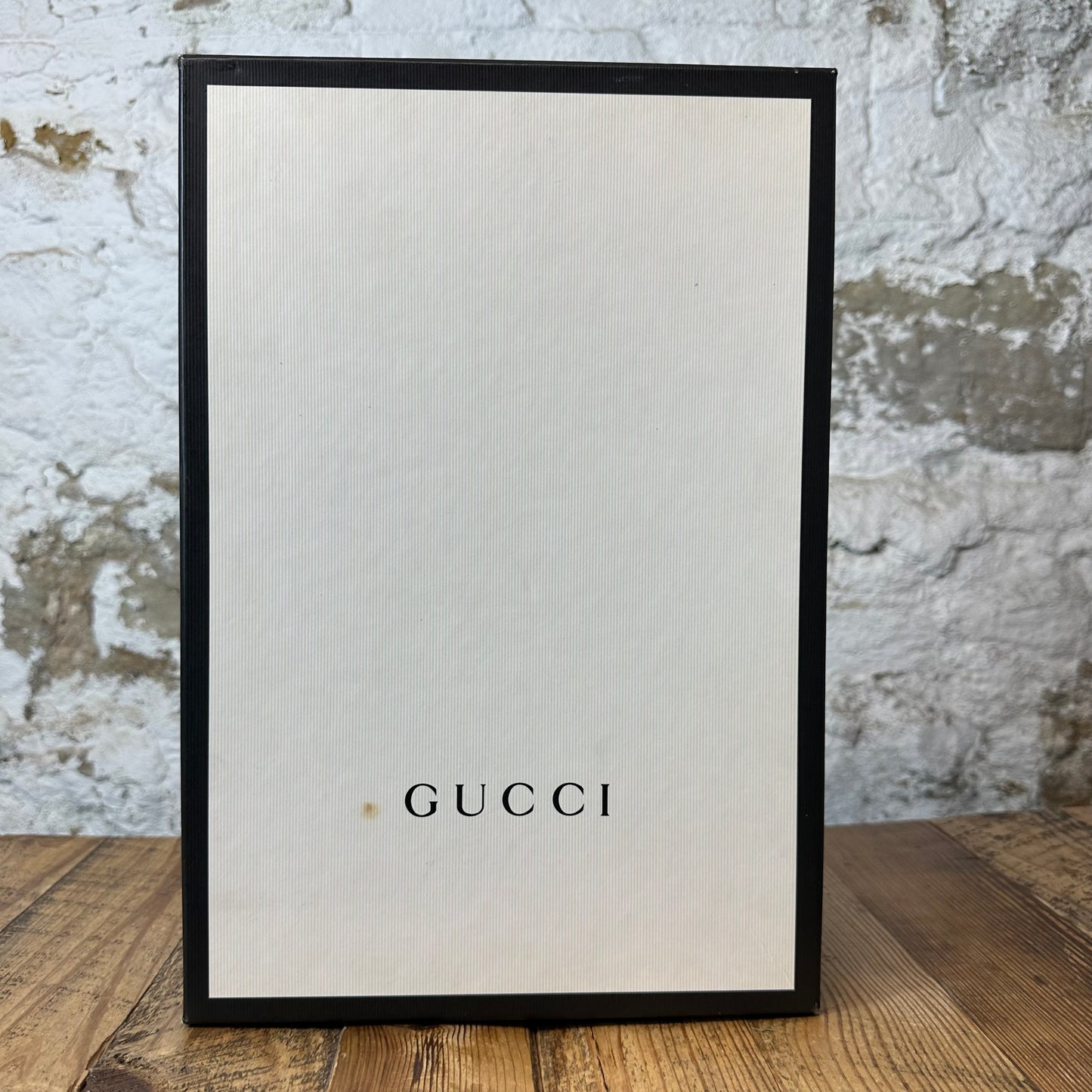 Gucci Ultrapace Silver Cream Sneaker Sz 7.5
