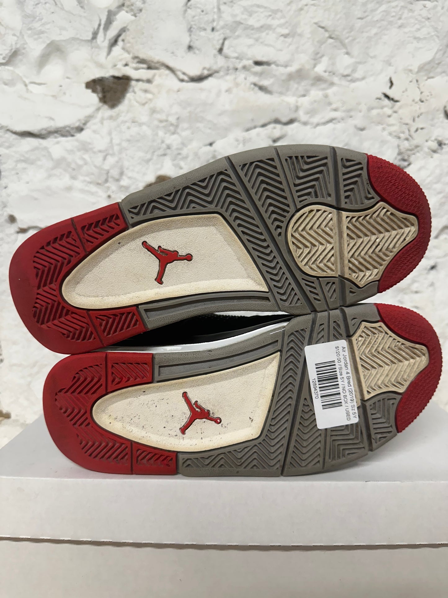Air Jordan 4 Bred (2019) Sz 5Y
