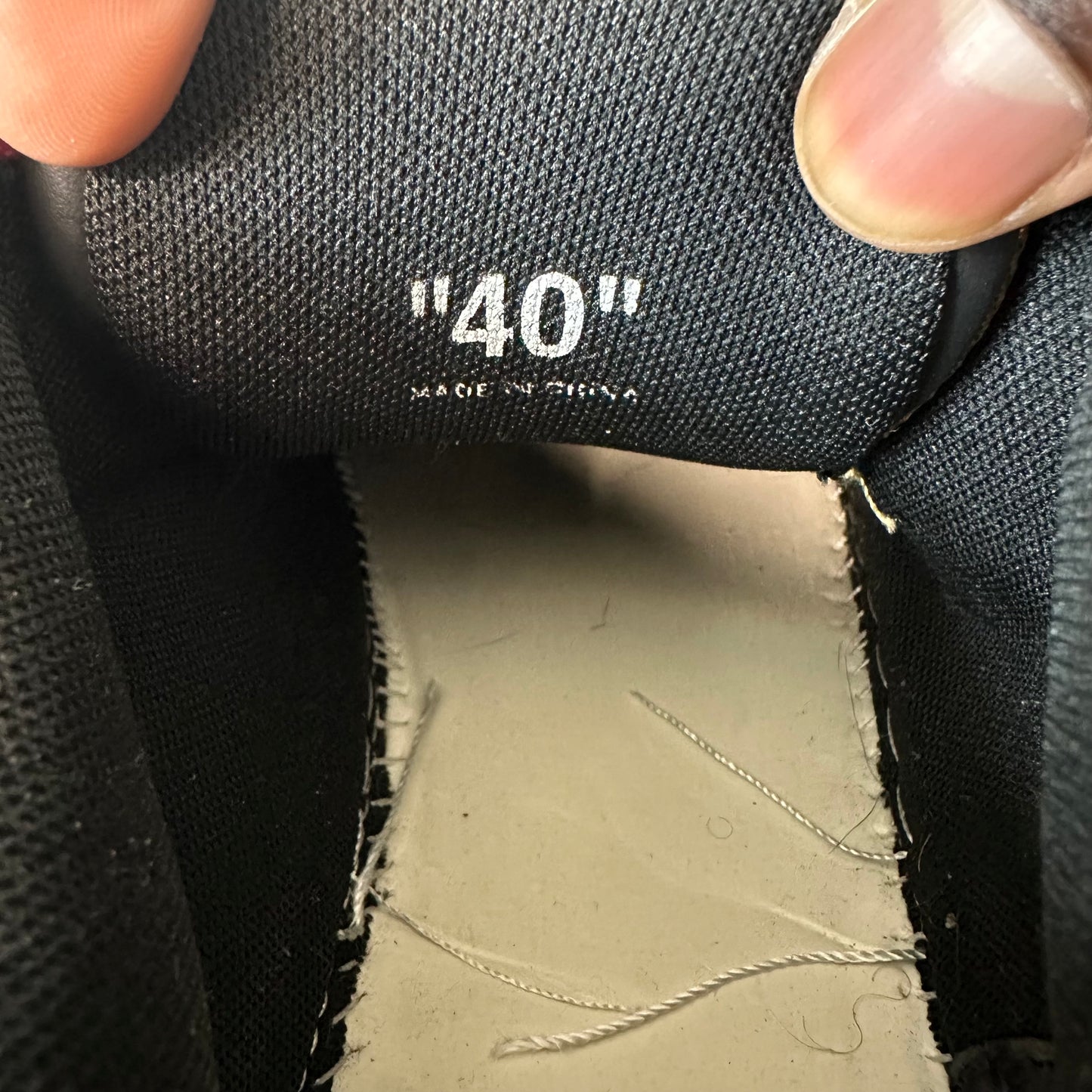 Off-White Out Of Office Mustard Gray Sneaker Sz 7 (40) No Box