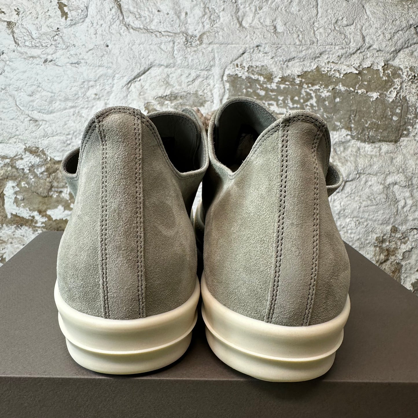 Rick Owens Jumbo Lace Dark Pearl Milk Sneaker DS