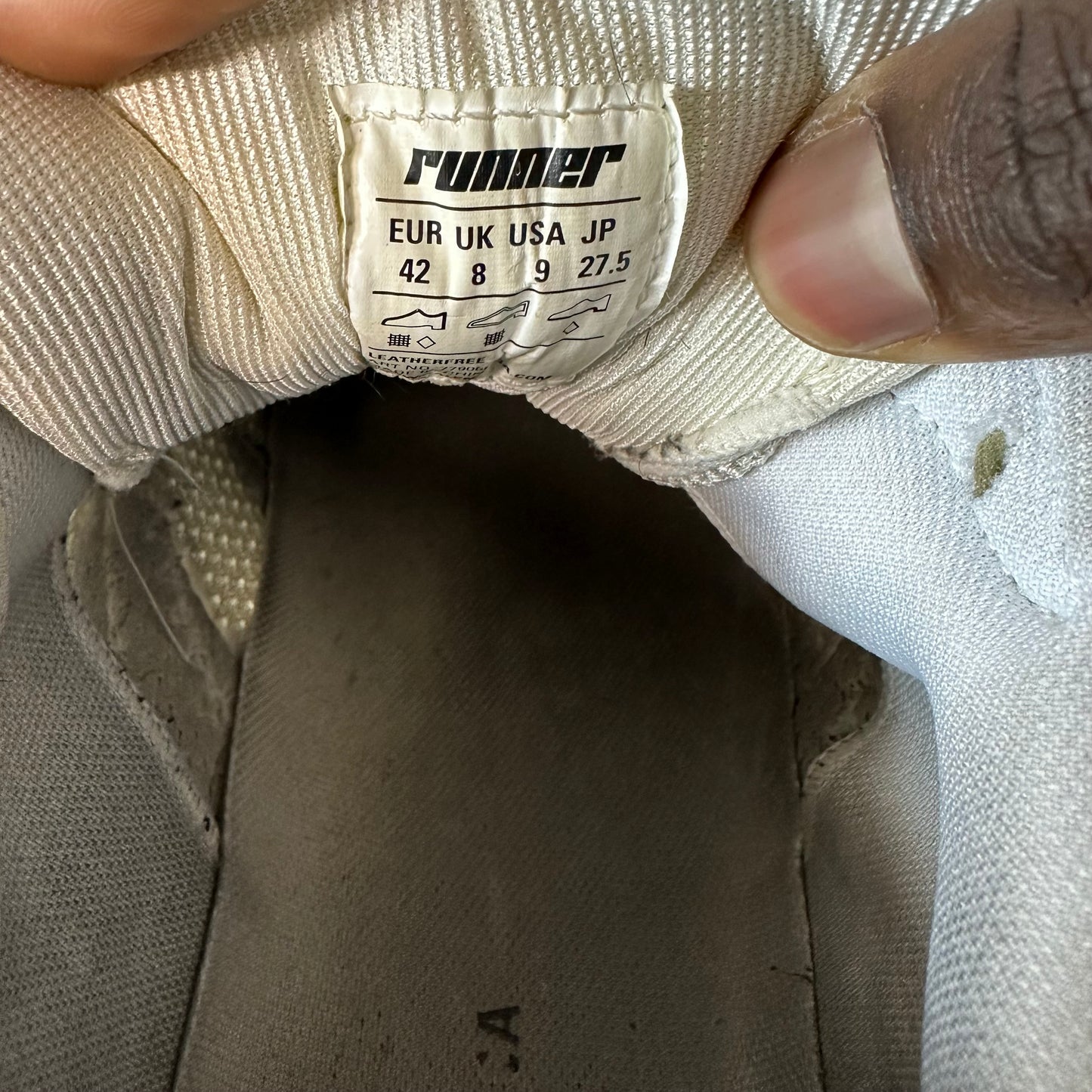 Balenciaga Runner 2.0 Yellow Gray Sneaker Sz 9 (42)