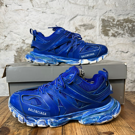 Balenciaga Track Runner Faded Blue Sneaker Sz 10 (43)