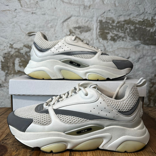 Dior B22 White Grey 3M Sneaker Sz 12 (45)