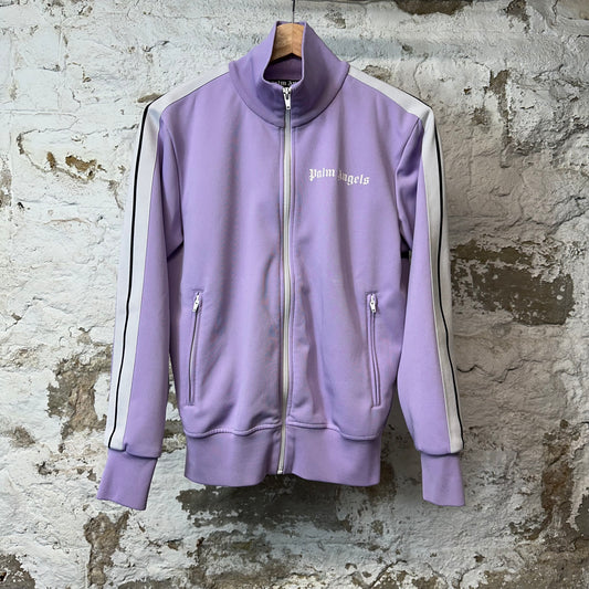 Palm Angels Lavender Track Jacket Sz S