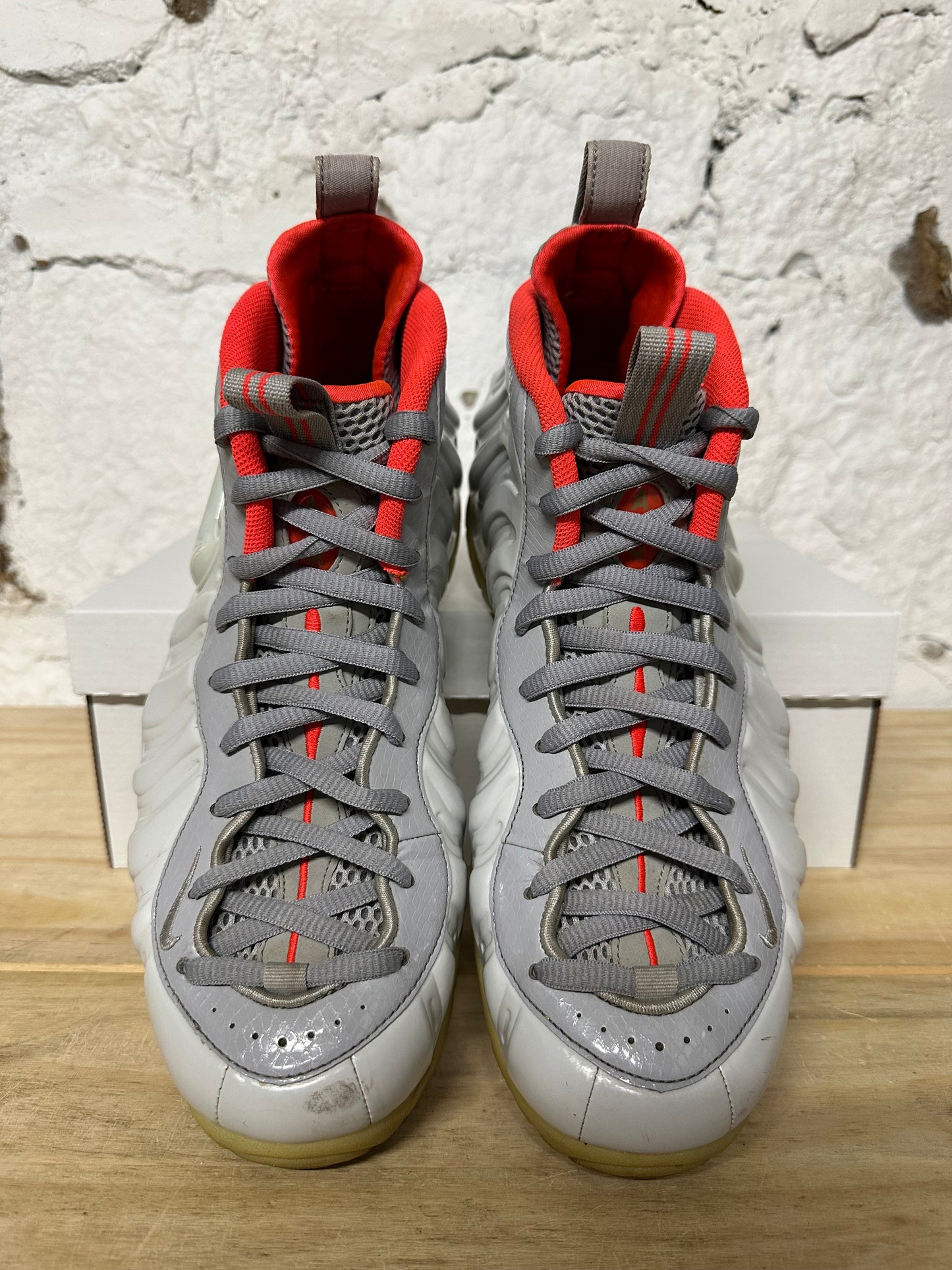 Nike Air Foamposite Pro Pure Platinum Sz 10.5