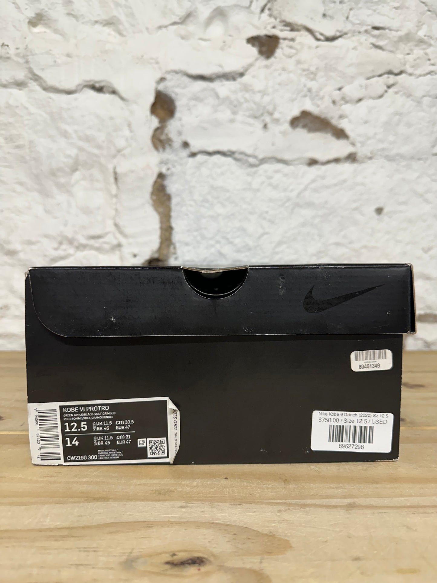 Nike Kobe 6 Grinch (2020) Sz 12.5