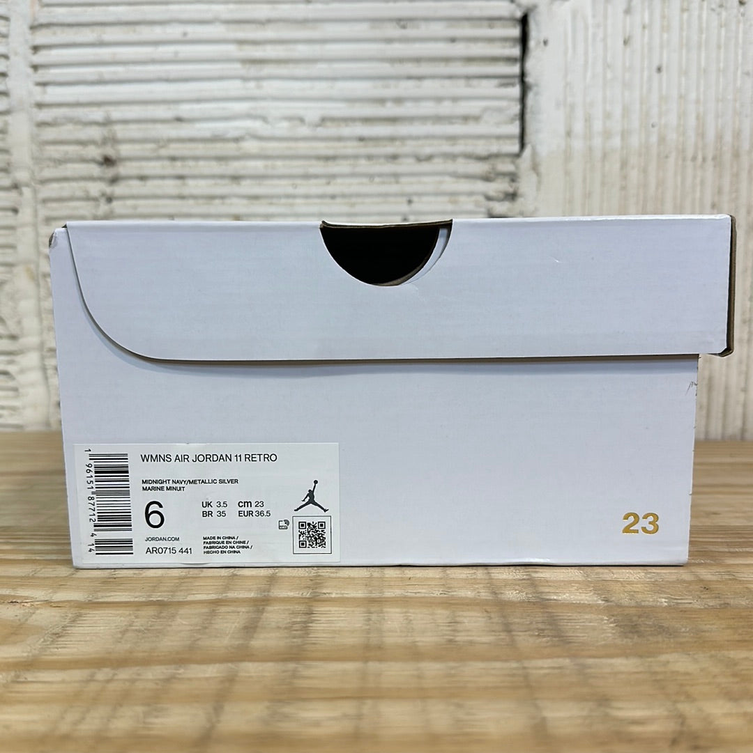Air Jordan 11 High Midnight Navy Sz 4.5(6W) DS
