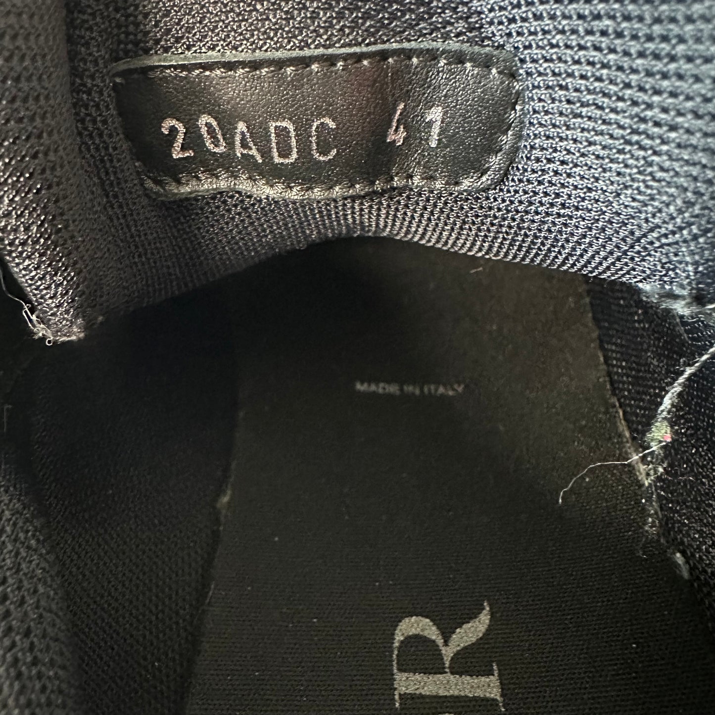 Dior CD1 Black Marble Sneaker Sz 8 (41)