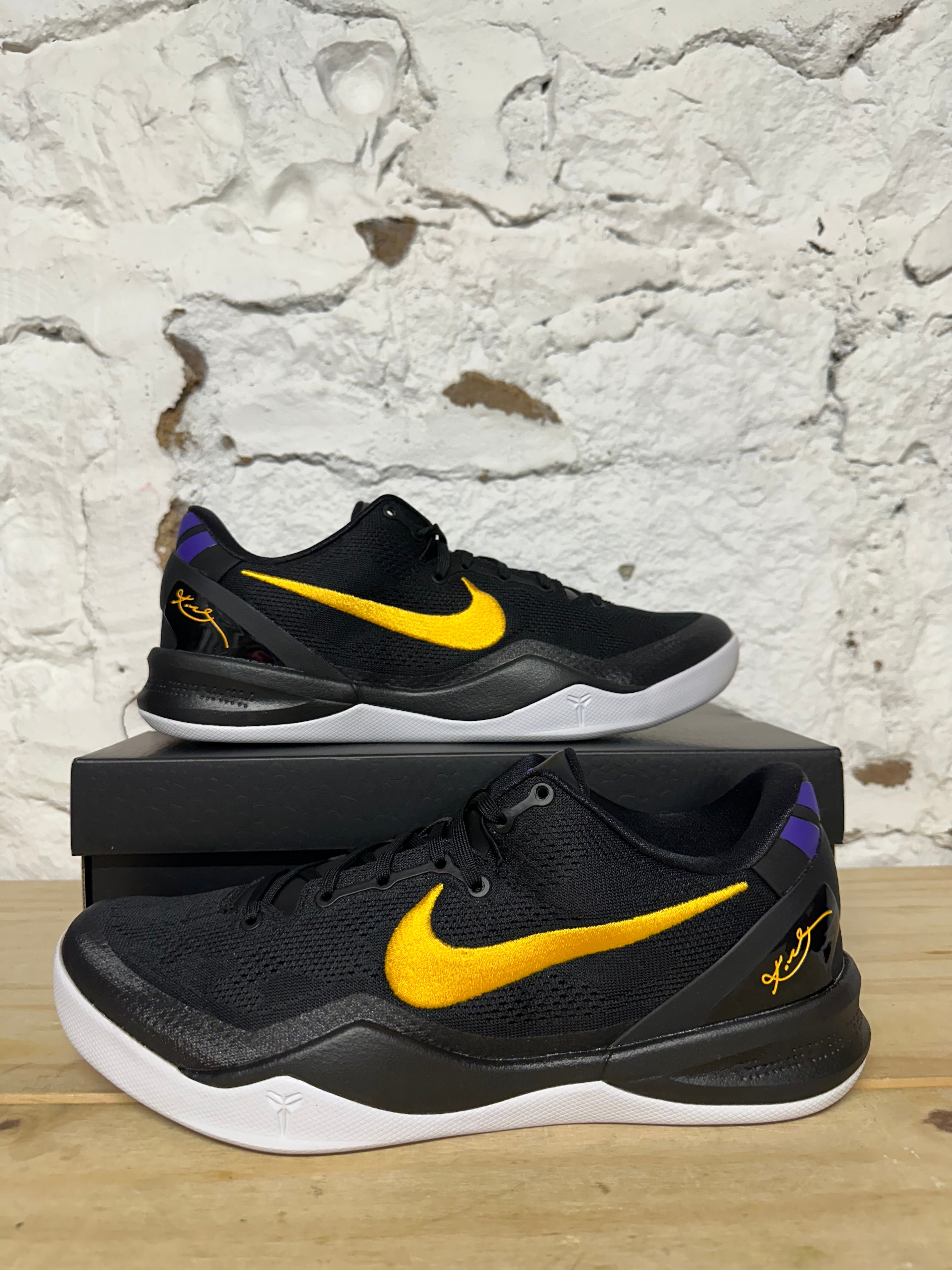 Nike Kobe 8 Lakers Away Sz 12