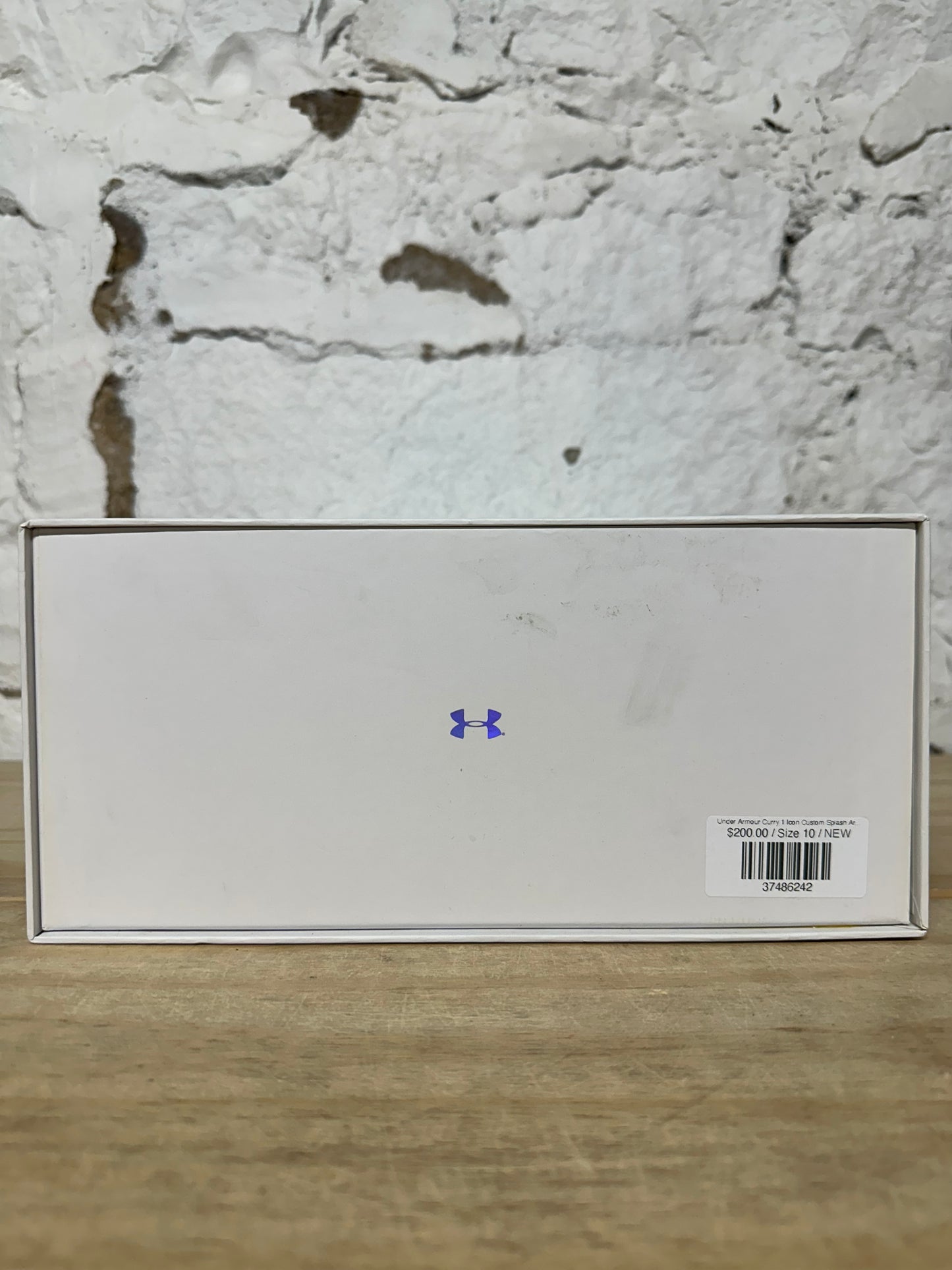 Under Armour Curry 1 Icon Custom Splash Art Limited Edition Sz 10 DS