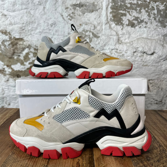 Moncler Leave No Trace Cream Sneaker Sz 10 (43)