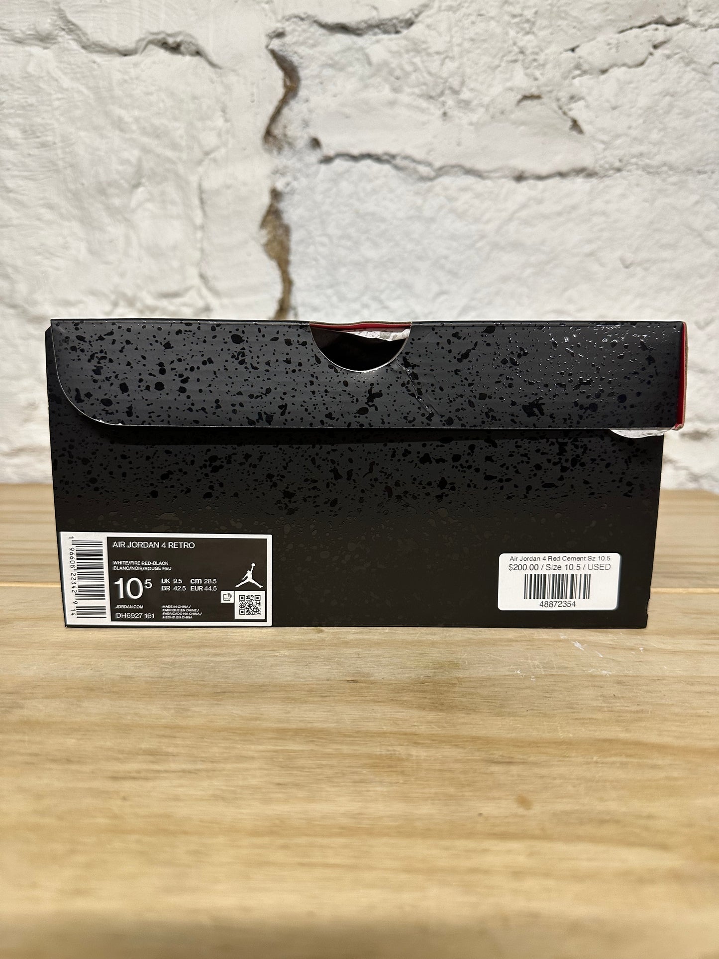 Air Jordan 4 Red Cement Sz 10.5