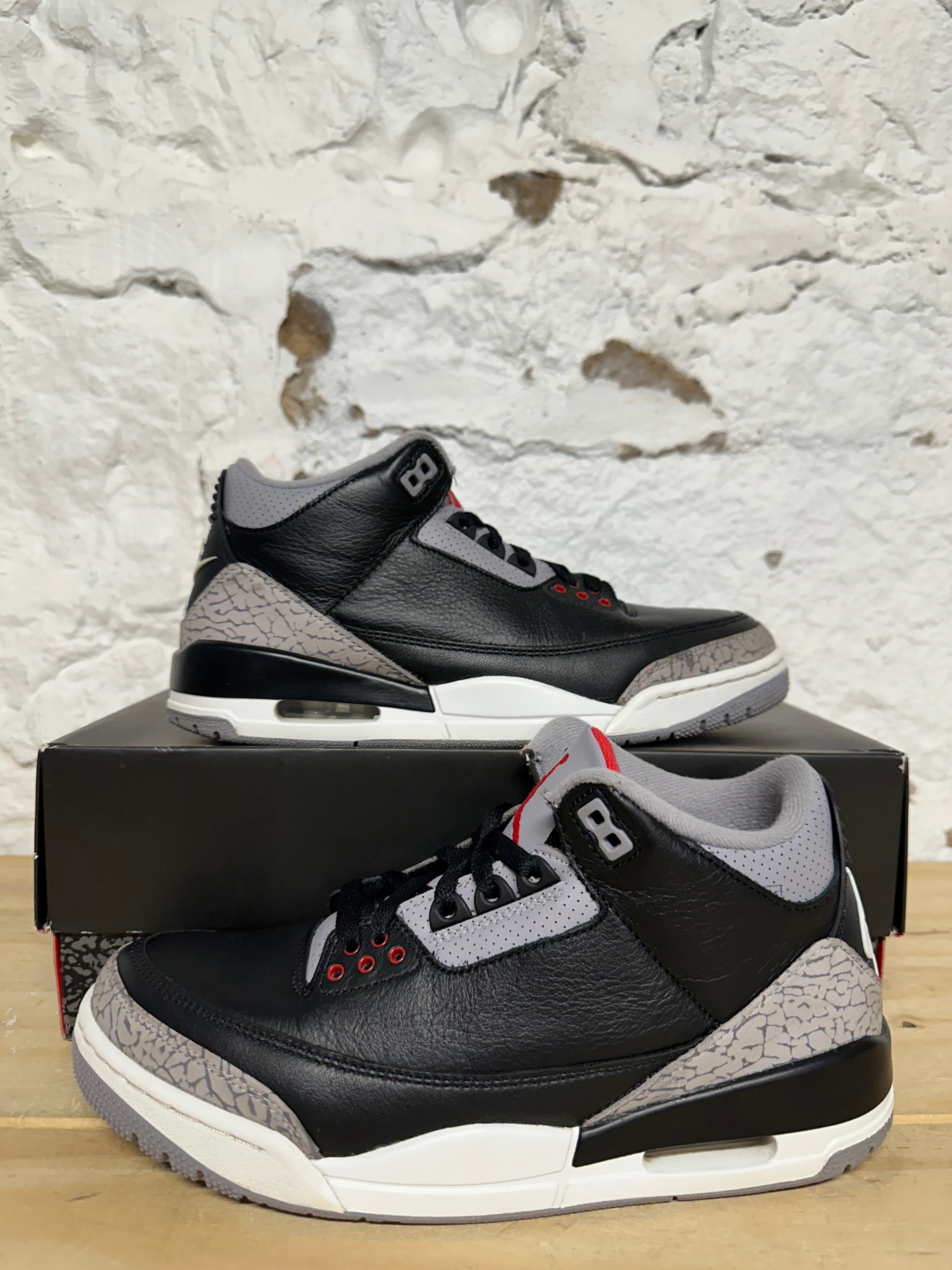 Air Jordan 3 Black Cement (2024) Sz 8.5