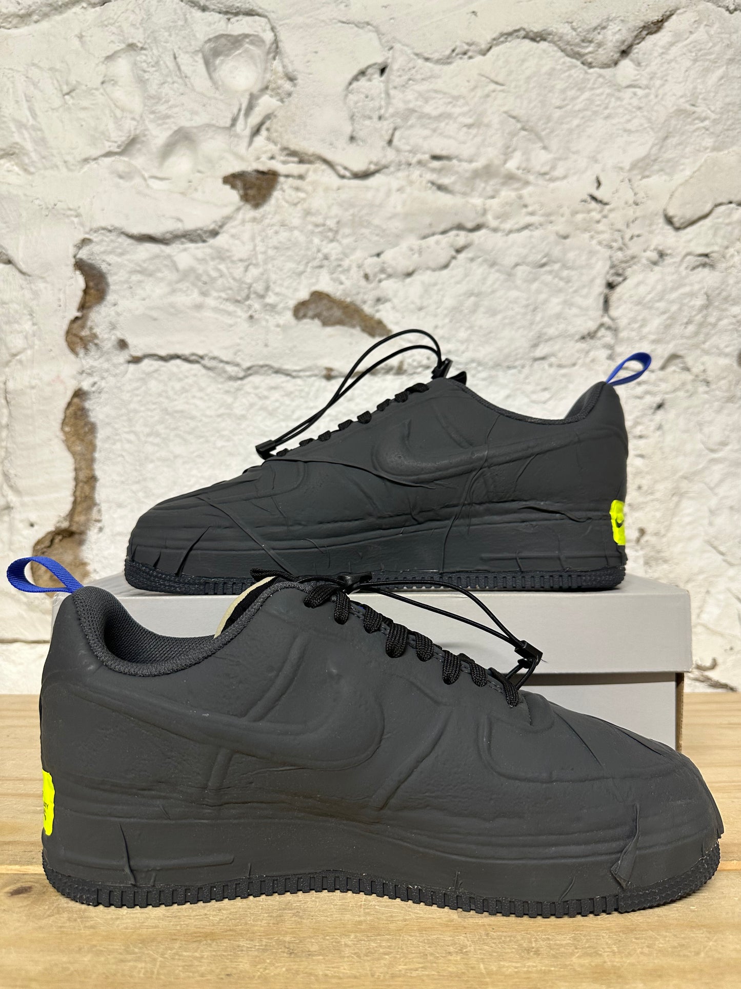 Nike Air Force 1 Low Experimental Black Sz 10 DS