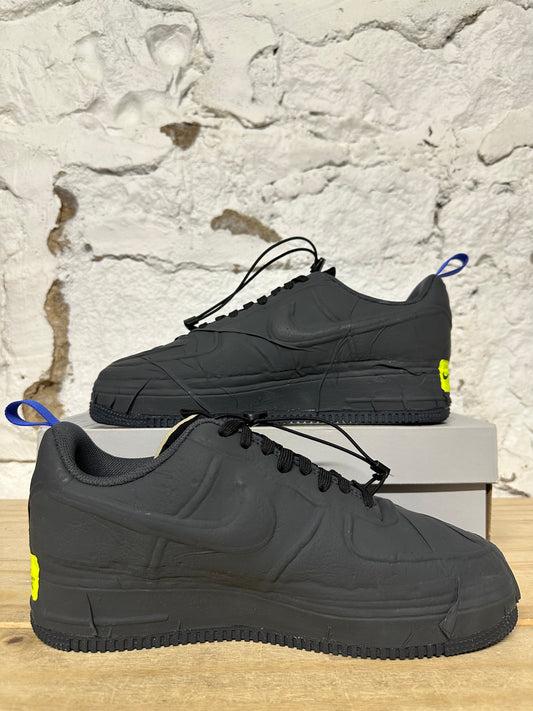 Nike Air Force 1 Low Experimental Black Sz 10 DS