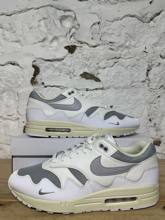 Nike Air Max 1 Patta White Sz 14 DS