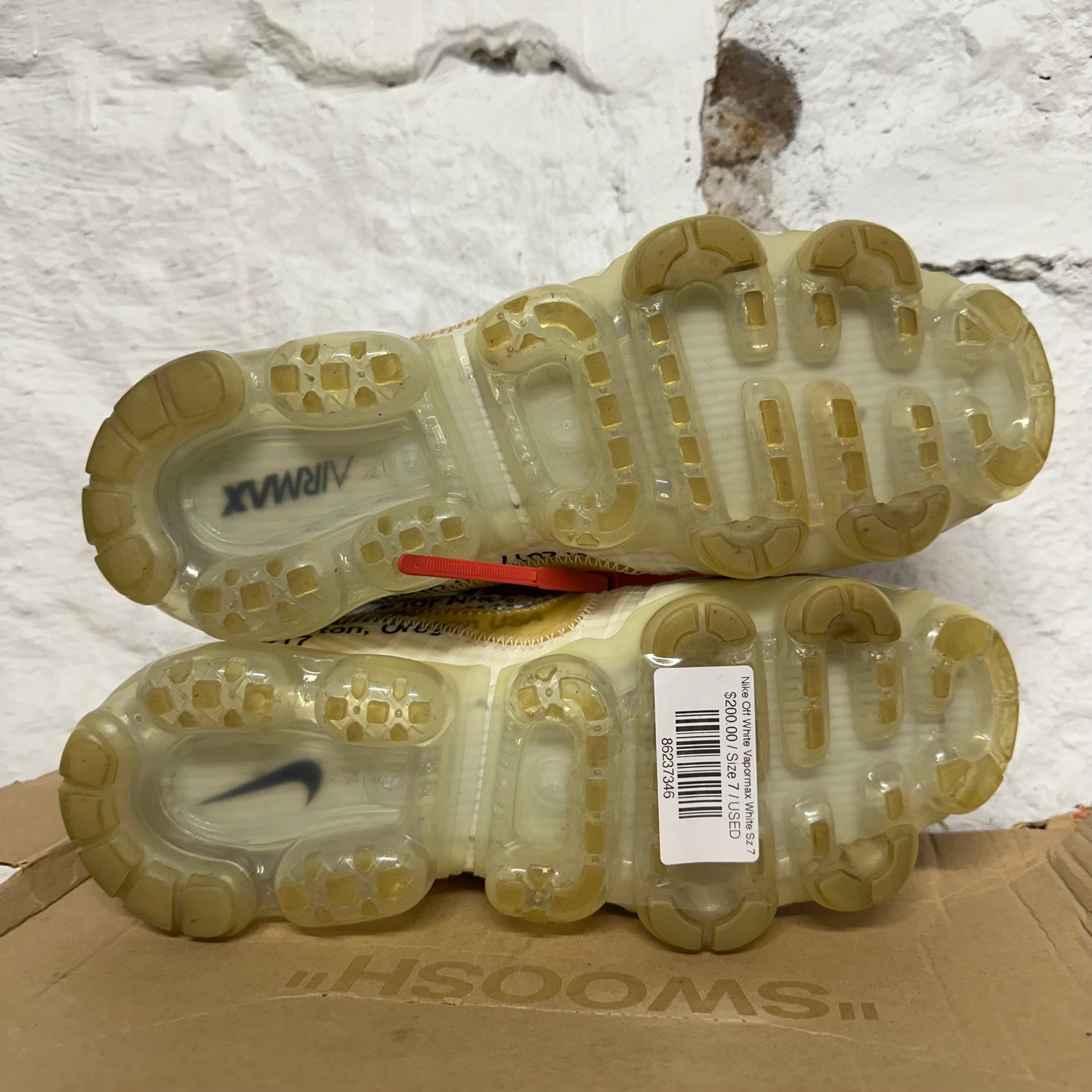 Nike Air VaporMax Off-White Sz 7