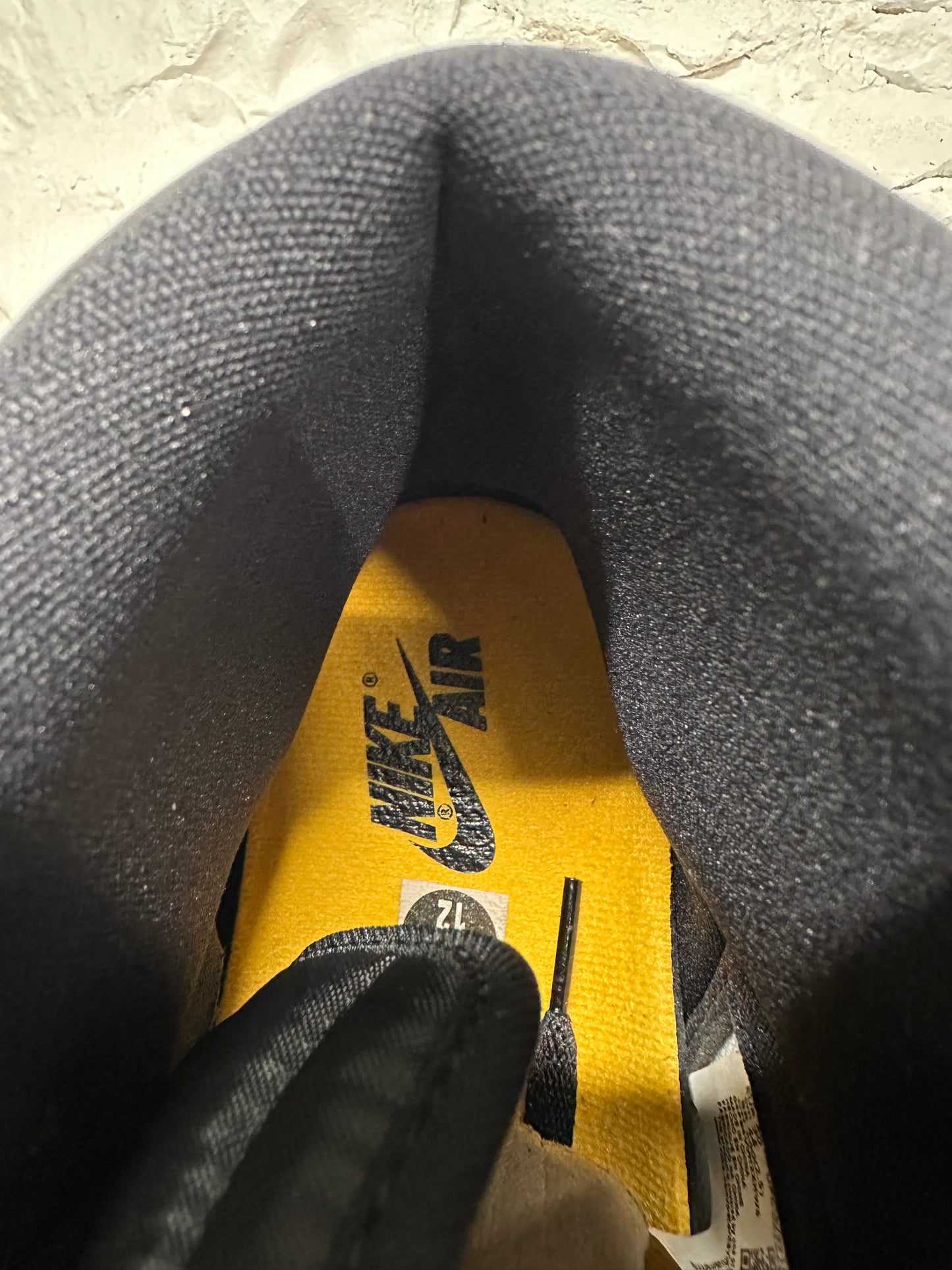 Air Jordan 1 High Taxi Sz 12