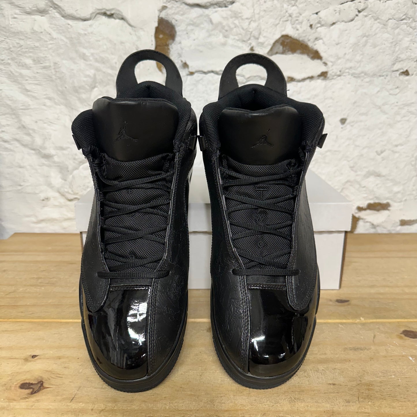 Jordan Dub Zero Triple Black Sz 13