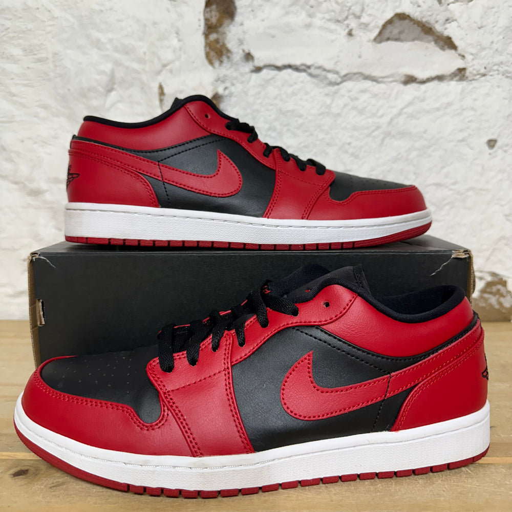 Air Jordan 1 Low Reverse Bred Sz 10.5