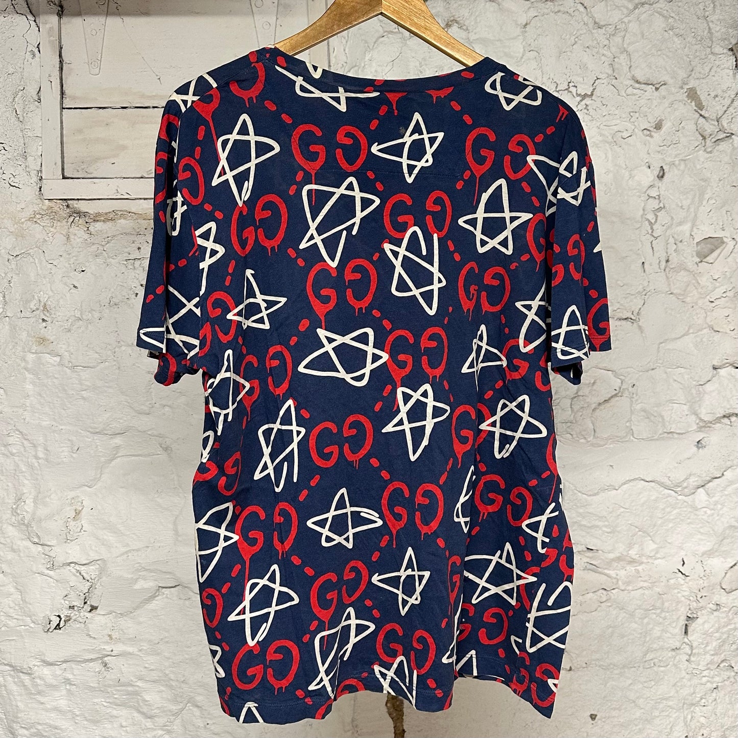 Gucci Ghost Stars T-Shirt Sz L