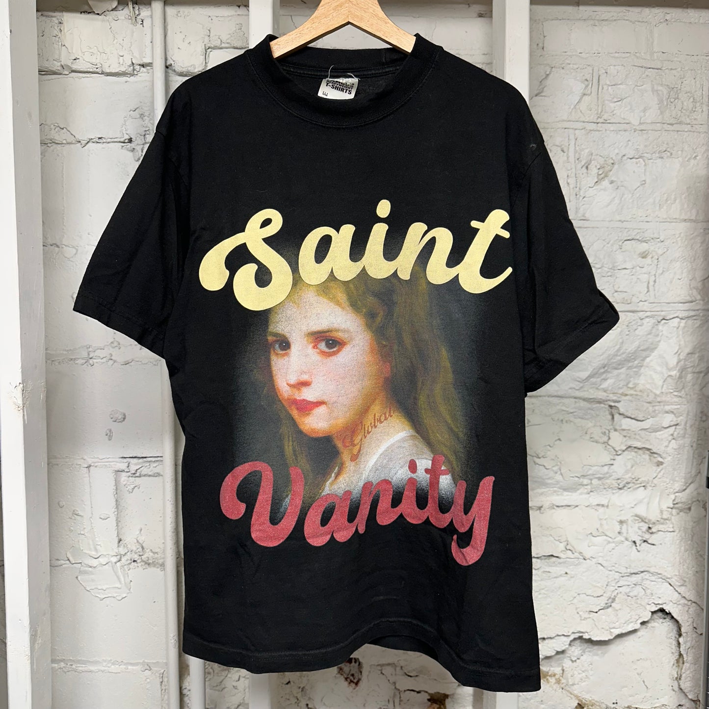 Saint Vanity Girl Black T-Shirt Sz M