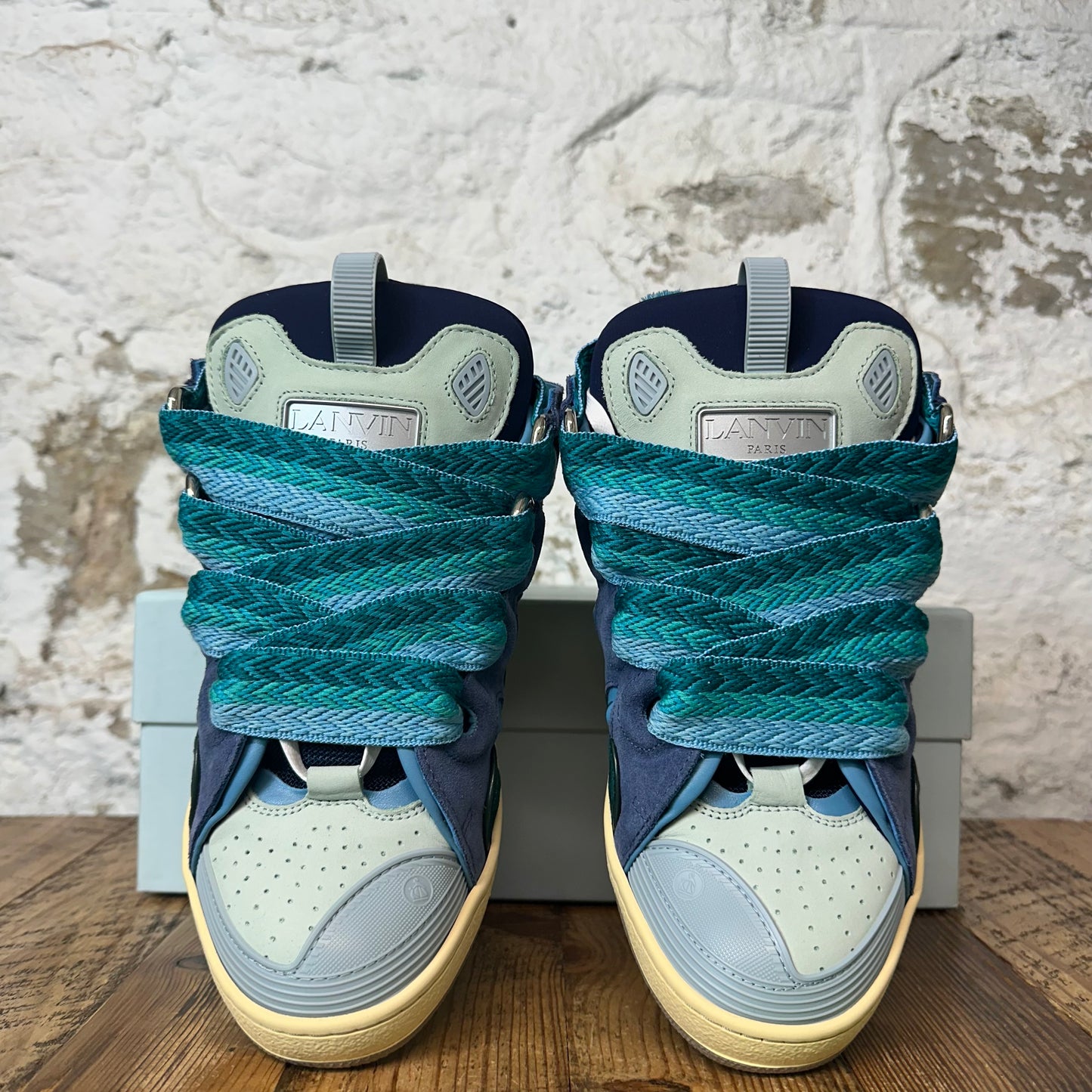 Lanvin Curb Multi Blue Sneaker