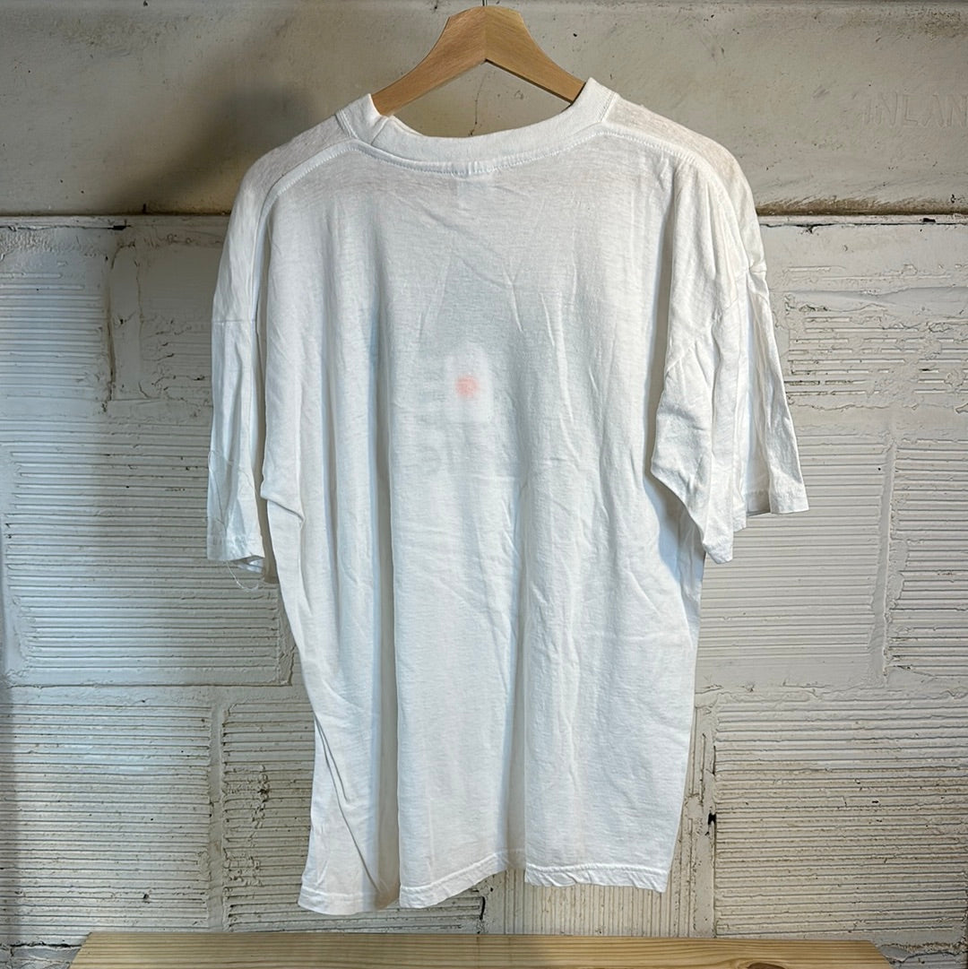 Adidas Addicted White Tee Sz M