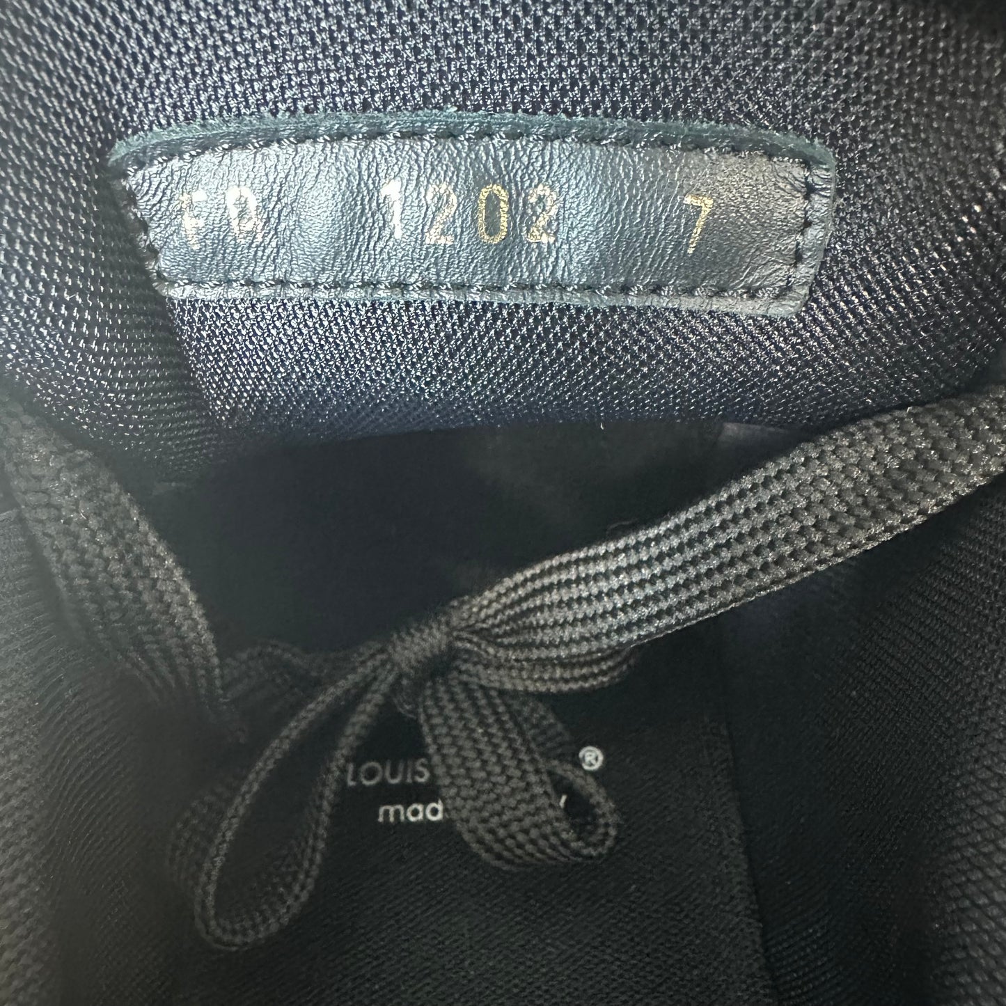 Louis Vuitton Black White Comic Trainer Sneaker Sz 8.5 (7LV)