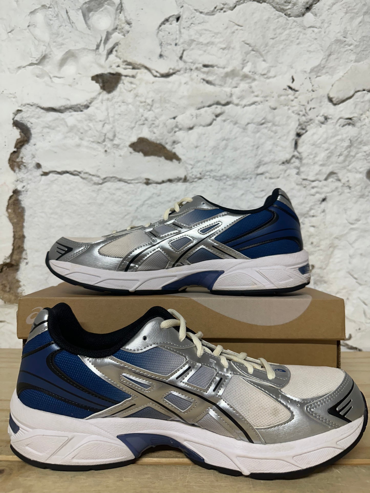 Asics Gel-1130 Cream Pure Silver Sz 10.5