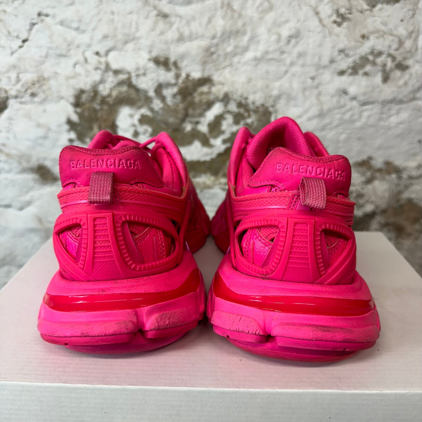 Balenciaga Track 2 Hot Pink Sz 6.5 (39) No Box