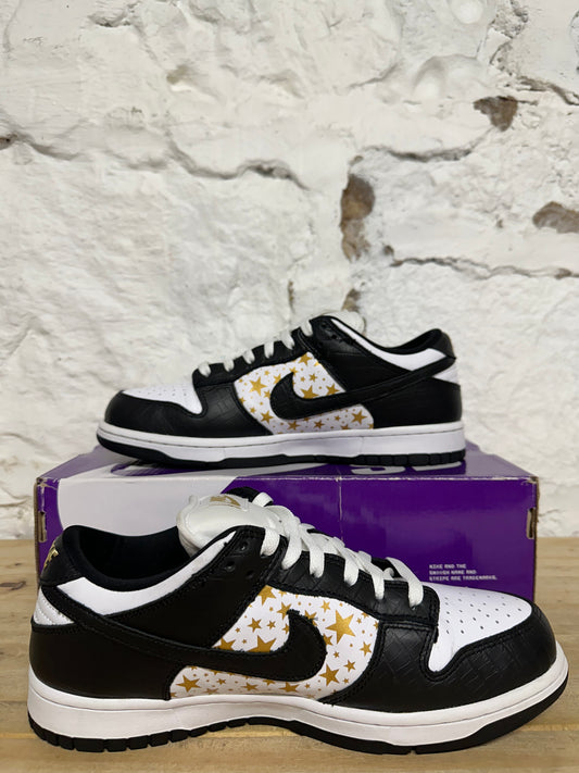 Nike SB Dunk Low Supreme Stars Black Sz 8.5